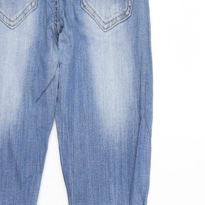 Womens UK Size 28 in Preworn Regular Fit Skinny Blue Jeans