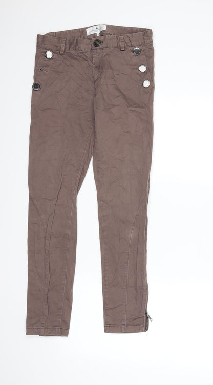 Charlotte Eskildsen Womens Brown   Trousers  Size 8 L29 in