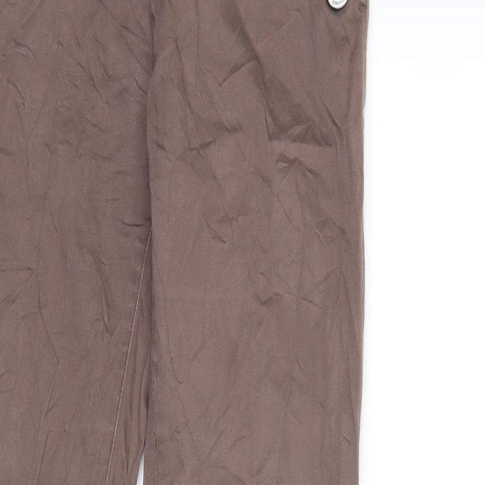 Charlotte Eskildsen Womens Brown   Trousers  Size 8 L29 in