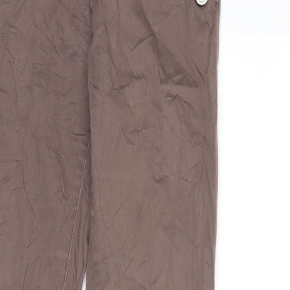 Charlotte Eskildsen Womens Brown   Trousers  Size 8 L29 in