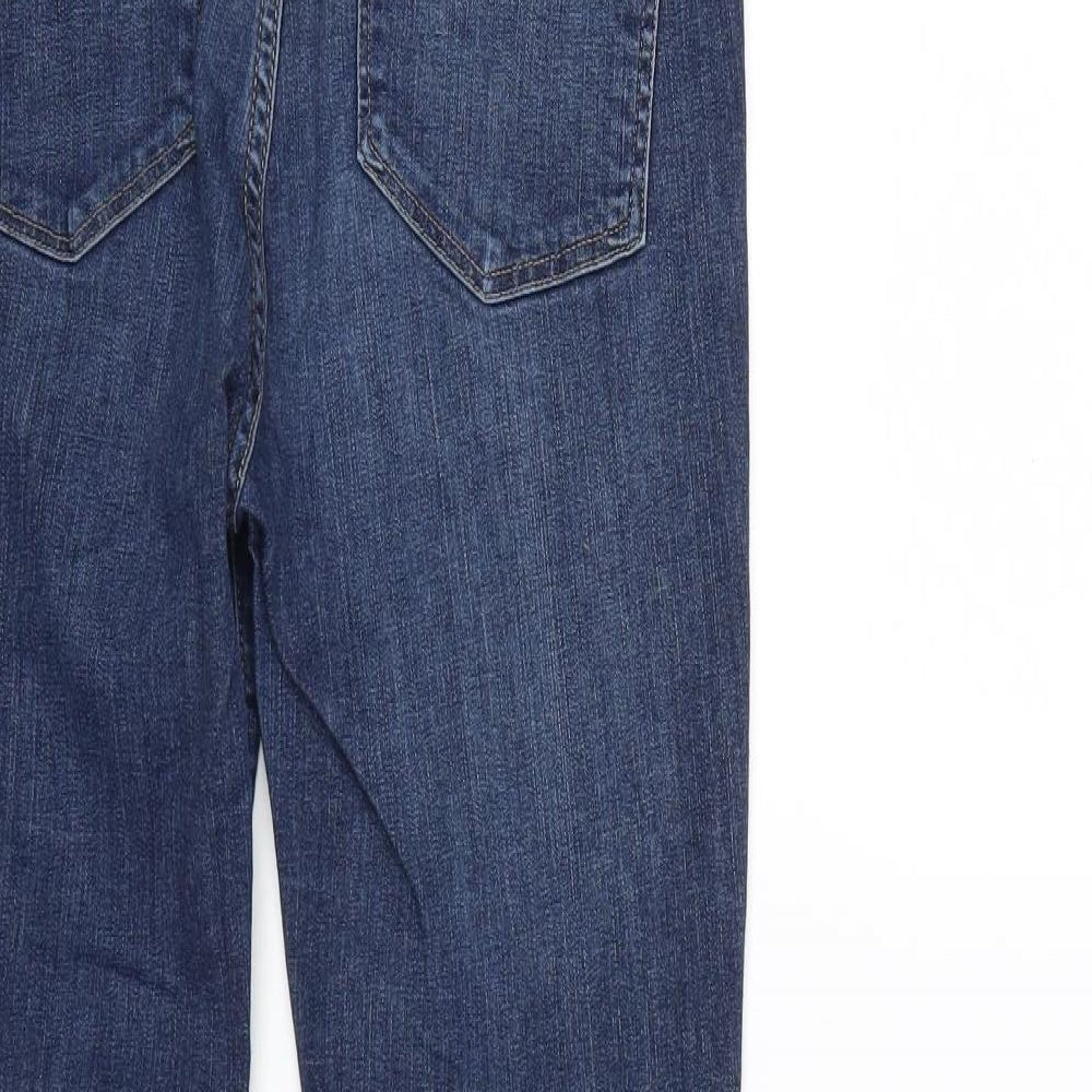 Womens UK Size 28 in H&M Regular Fit Skinny Blue Jeans