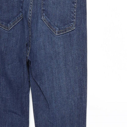 Womens UK Size 28 in H&M Regular Fit Skinny Blue Jeans