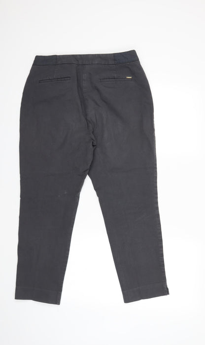 Per Una Womens Grey  Denim Skinny Jeans Size 16 L25 in