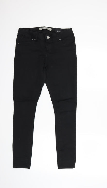 New Look Womens Black  Denim Skinny Jeans Size 10 L26 in