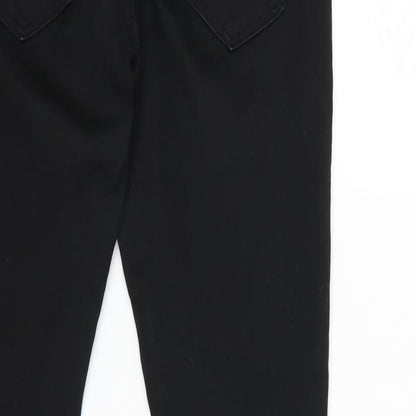 New Look Womens Black  Denim Skinny Jeans Size 10 L26 in