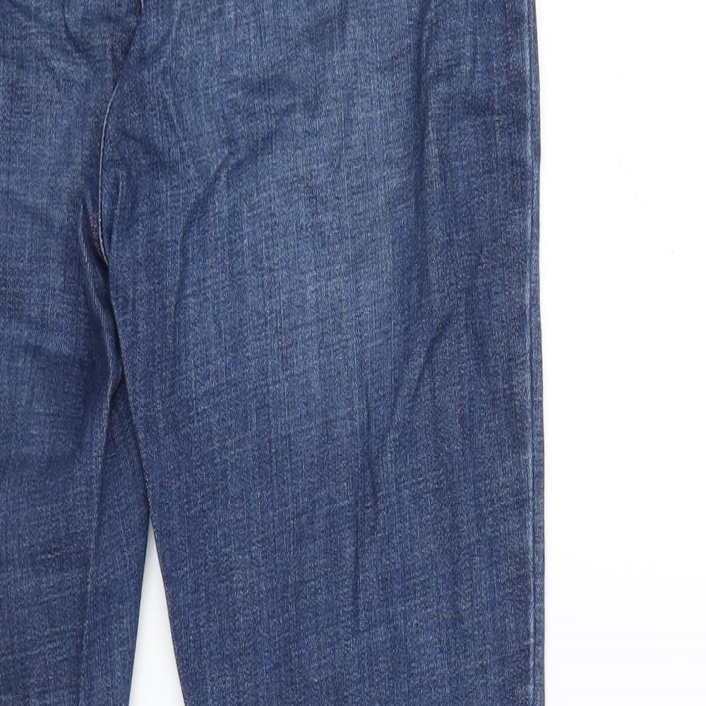 Topshop Womens Blue  Denim Skinny Jeans Size 28 in L32 in