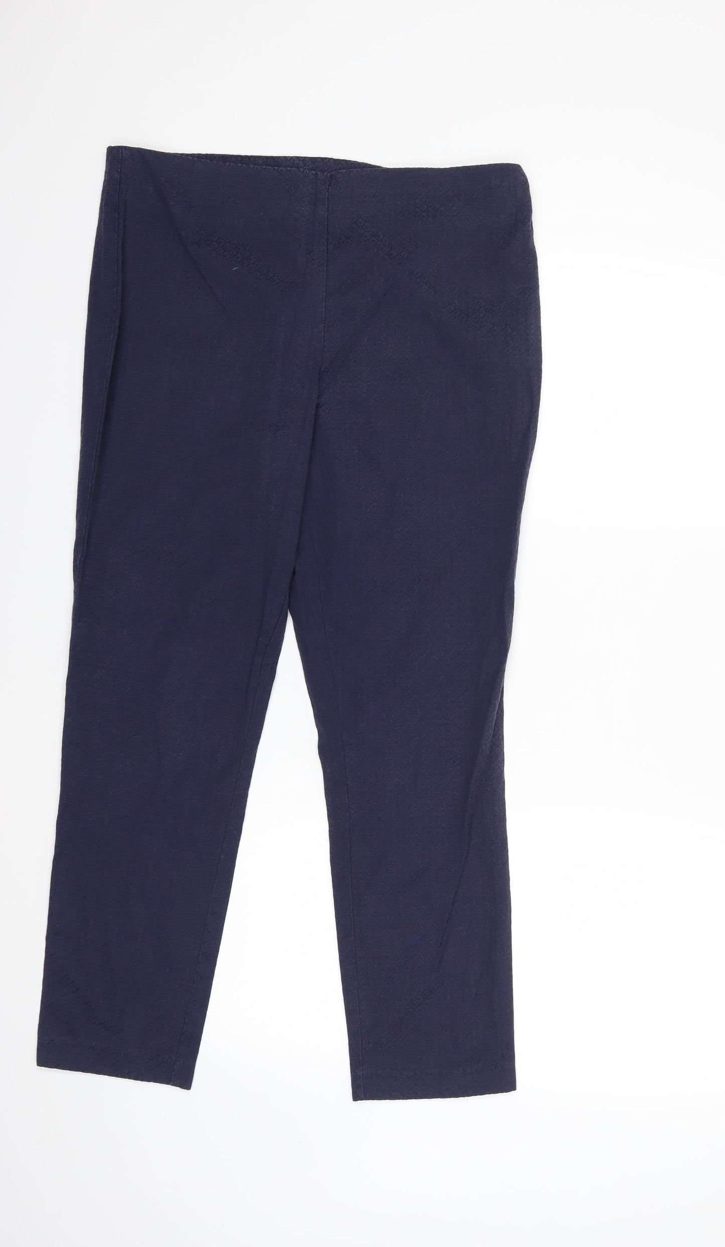 F&F Womens Blue   Trousers  Size 14 L27 in