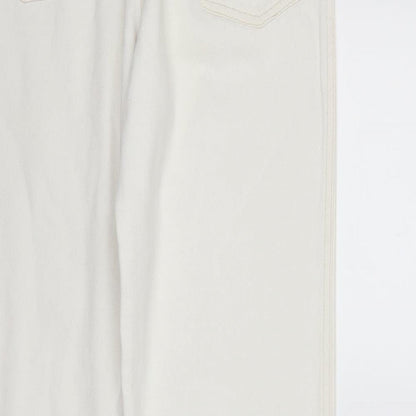 finest clothing Womens White  Denim Mom Jeans Size 28 in L30 in