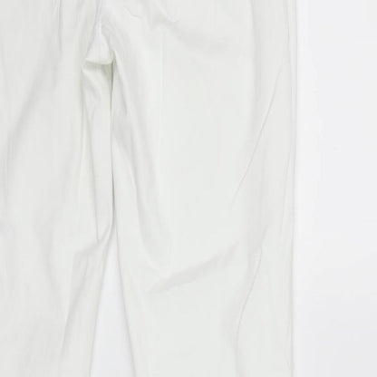 ANNE WEYBURN Womens White   Skinny Jeans Size 10 L31 in