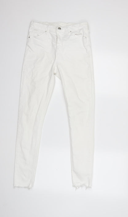 Topshop Womens Blue  Denim Skinny Jeans Size 30 in L32 in