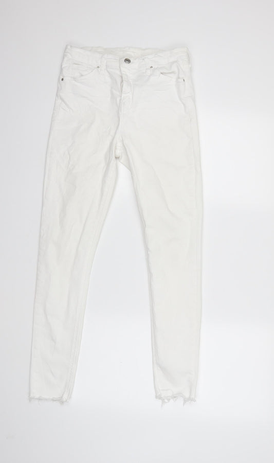 Topshop Womens Blue  Denim Skinny Jeans Size 30 in L32 in