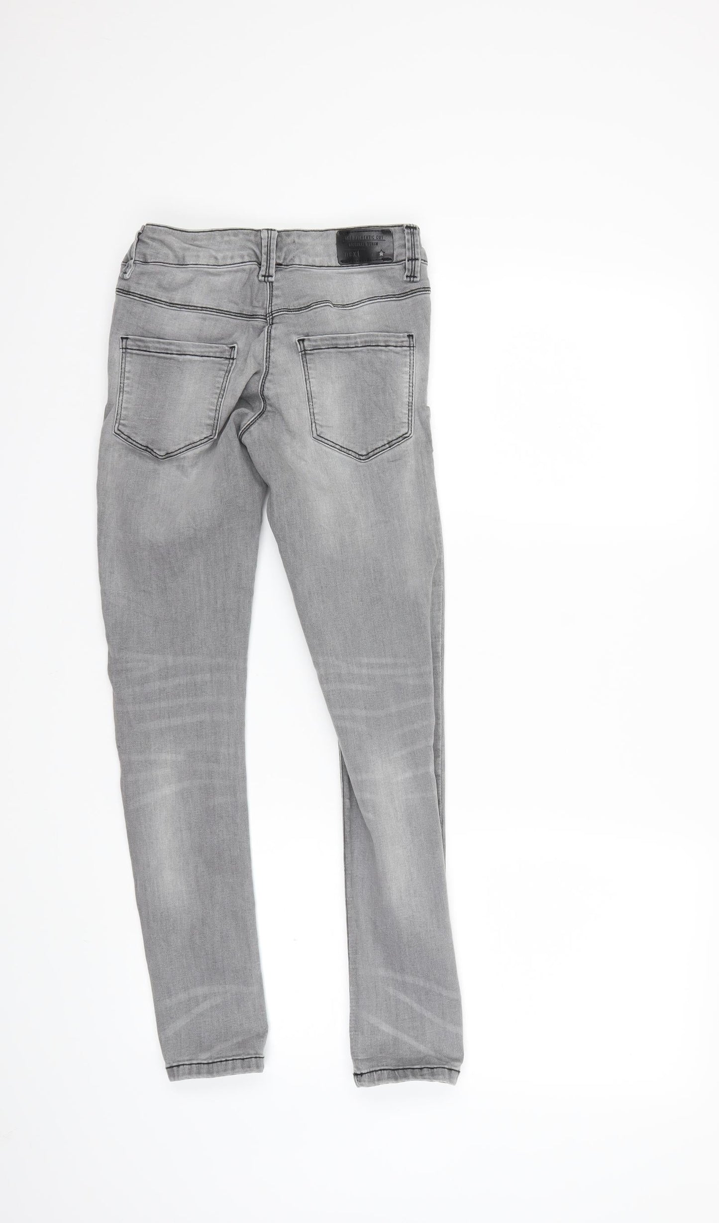 NEXT Girls Grey  Denim Skinny Jeans Size 10 Years