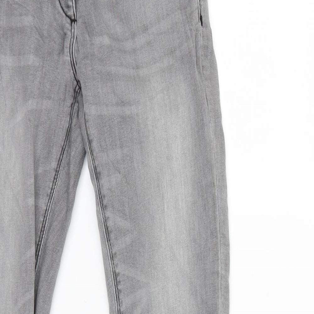 NEXT Girls Grey  Denim Skinny Jeans Size 10 Years