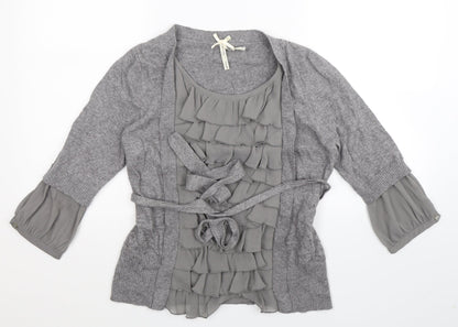 NEXT Womens Grey   Pullover Jumper Size 14