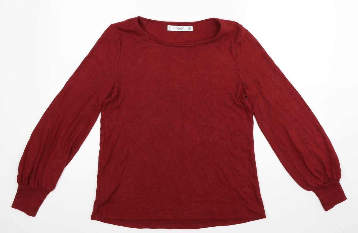 Mango Womens Brown   Pullover Jumper Size S