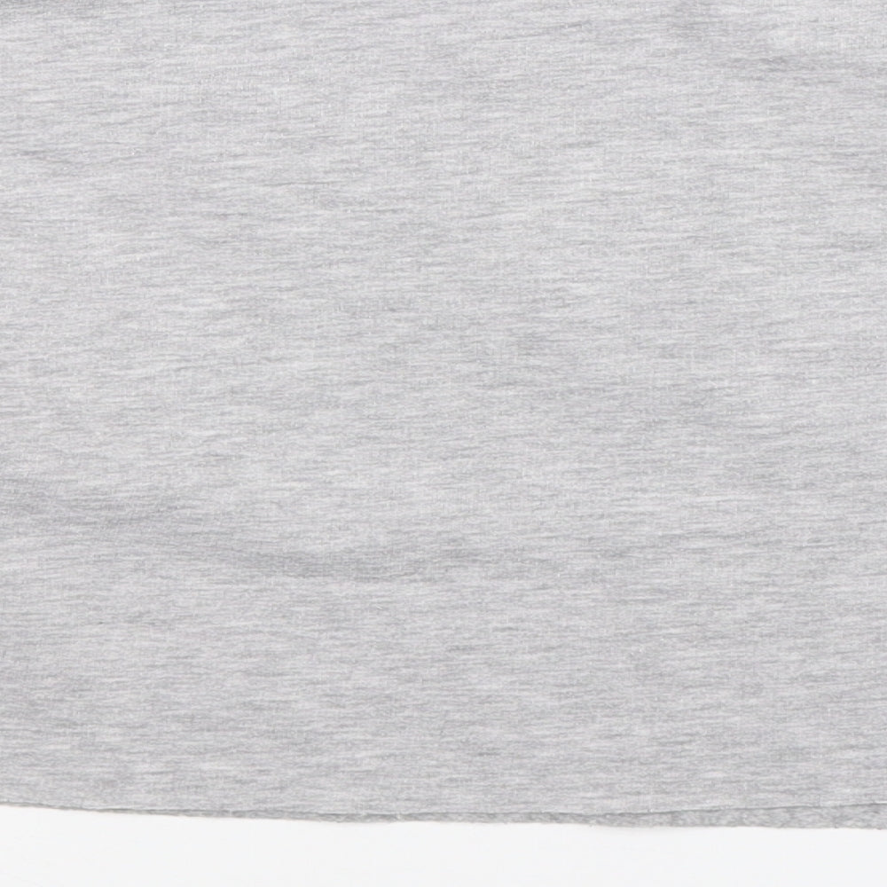 New Look Girls Grey   Pullover Sweatshirt Size 10-11 Years  - Cropped