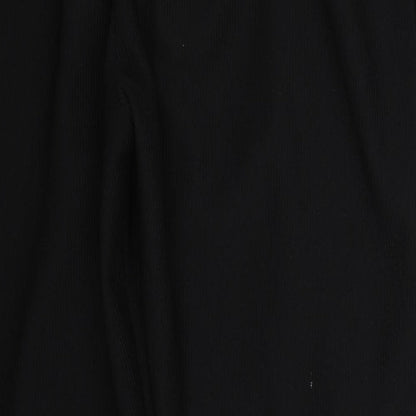 Womens UK Size 12 Preworn Slim Fit  Black Trousers
