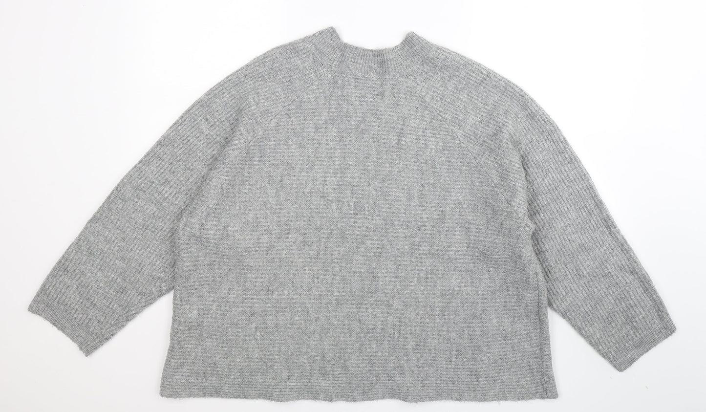 TU Womens Grey  Knit Pullover Jumper Size XL