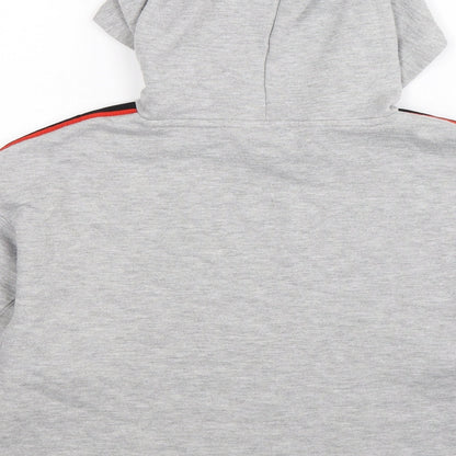 Bershka Womens Grey   Pullover Hoodie Size S  - Cropped