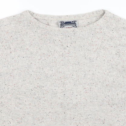 Cedar Wood State Mens Grey  Knit Pullover Jumper Size L