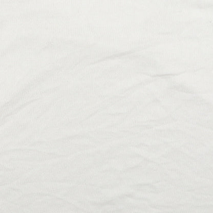 BM Womens White  Knit Pullover Jumper Size M