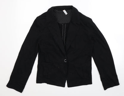 Denim Co Womens Black   Jacket Blazer Size 12
