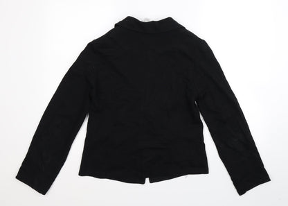 Denim Co Womens Black   Jacket Blazer Size 12