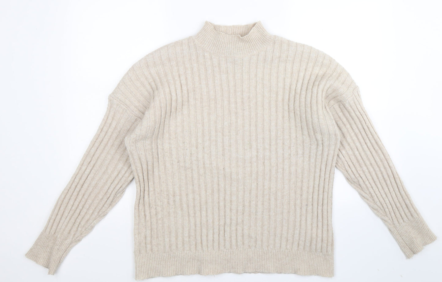 Primark Womens Beige  Knit Pullover Jumper Size 16
