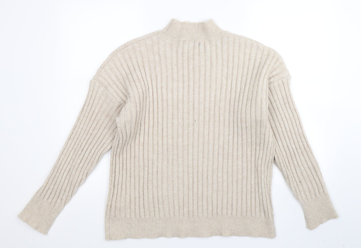 Primark Womens Beige  Knit Pullover Jumper Size 16