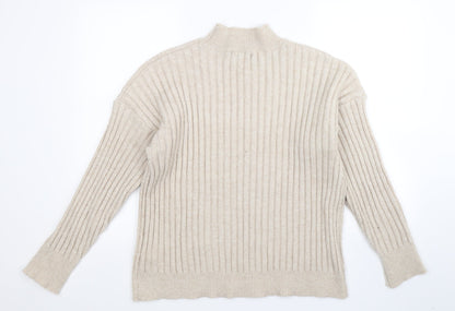 Primark Womens Beige  Knit Pullover Jumper Size 16
