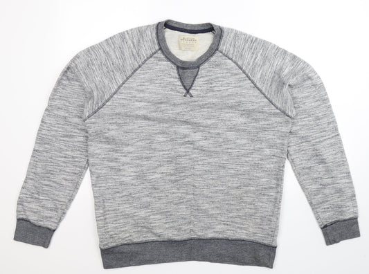 Mens UK Size M Burton Grey Pullover Sweatshirt
