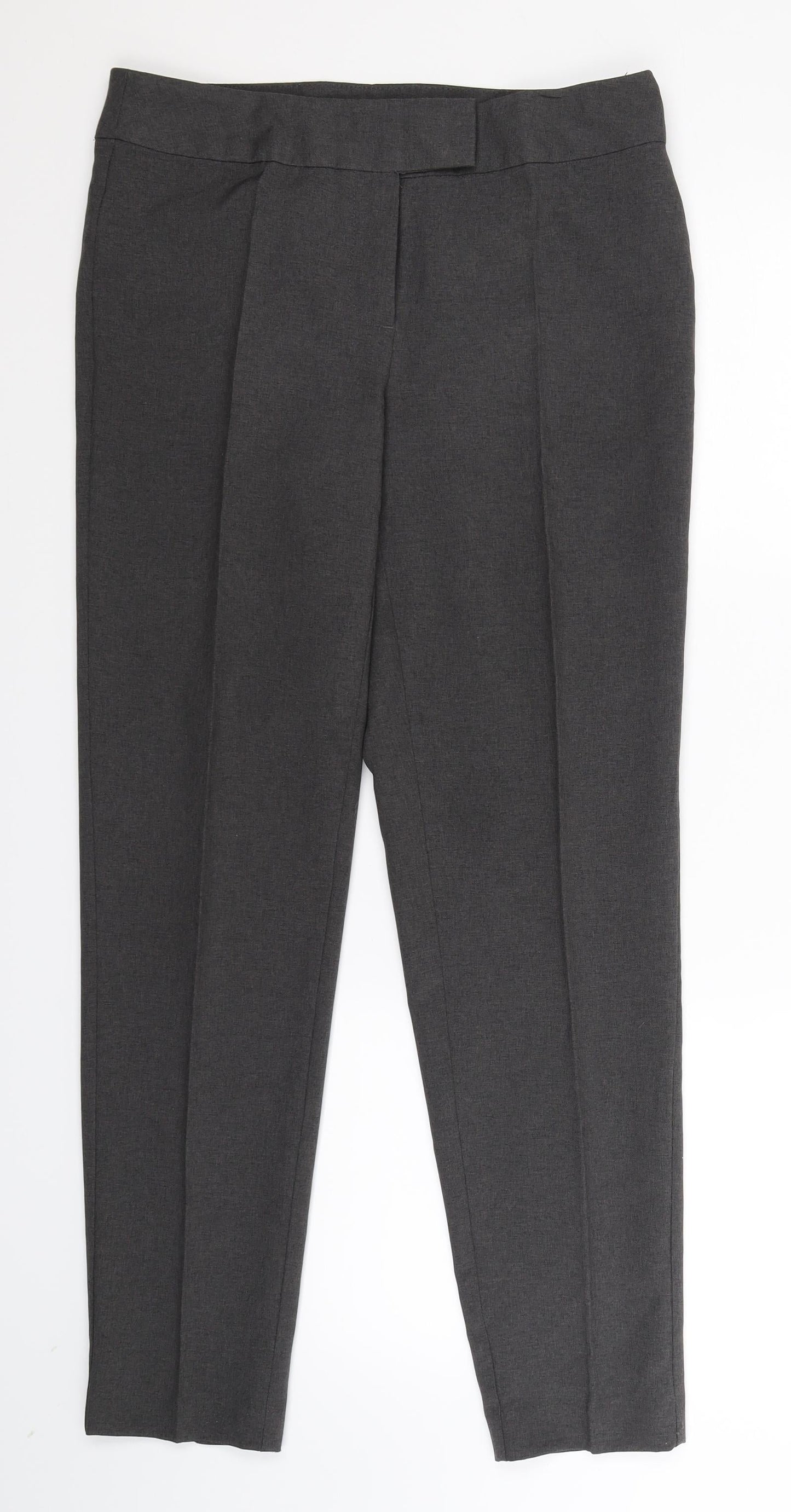 George Womens Grey   Dress Pants Trousers Size 10 L29 in