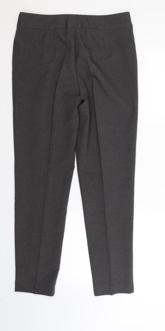 George Womens Grey   Dress Pants Trousers Size 10 L29 in