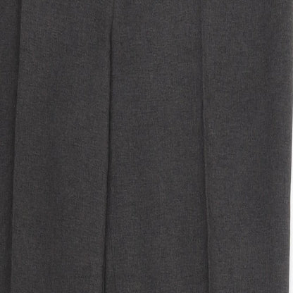 George Womens Grey   Dress Pants Trousers Size 10 L29 in