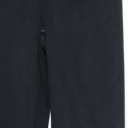 Topshop Womens Blue  Denim Skinny Jeans Size 25 in L28 in