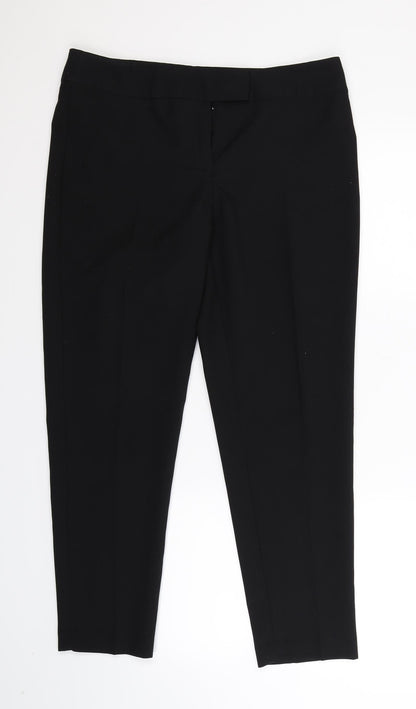 George Womens Black   Trousers  Size 12 L28 in