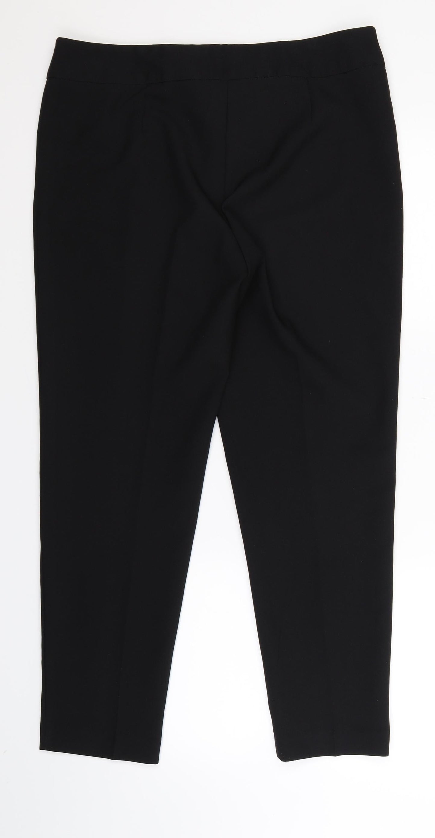 George Womens Black   Trousers  Size 12 L28 in