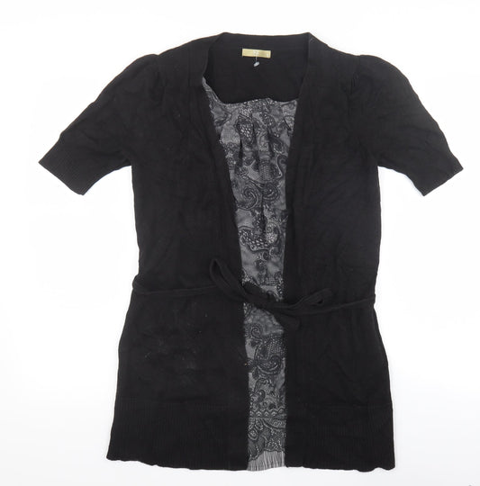 TU Womens Black   Tunic Blouse Size 12