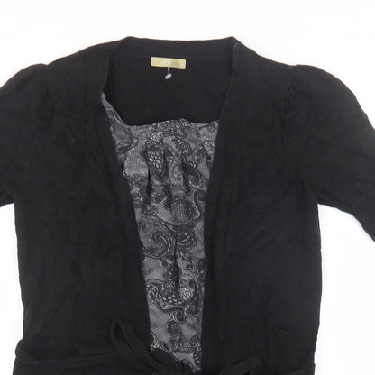 TU Womens Black   Tunic Blouse Size 12