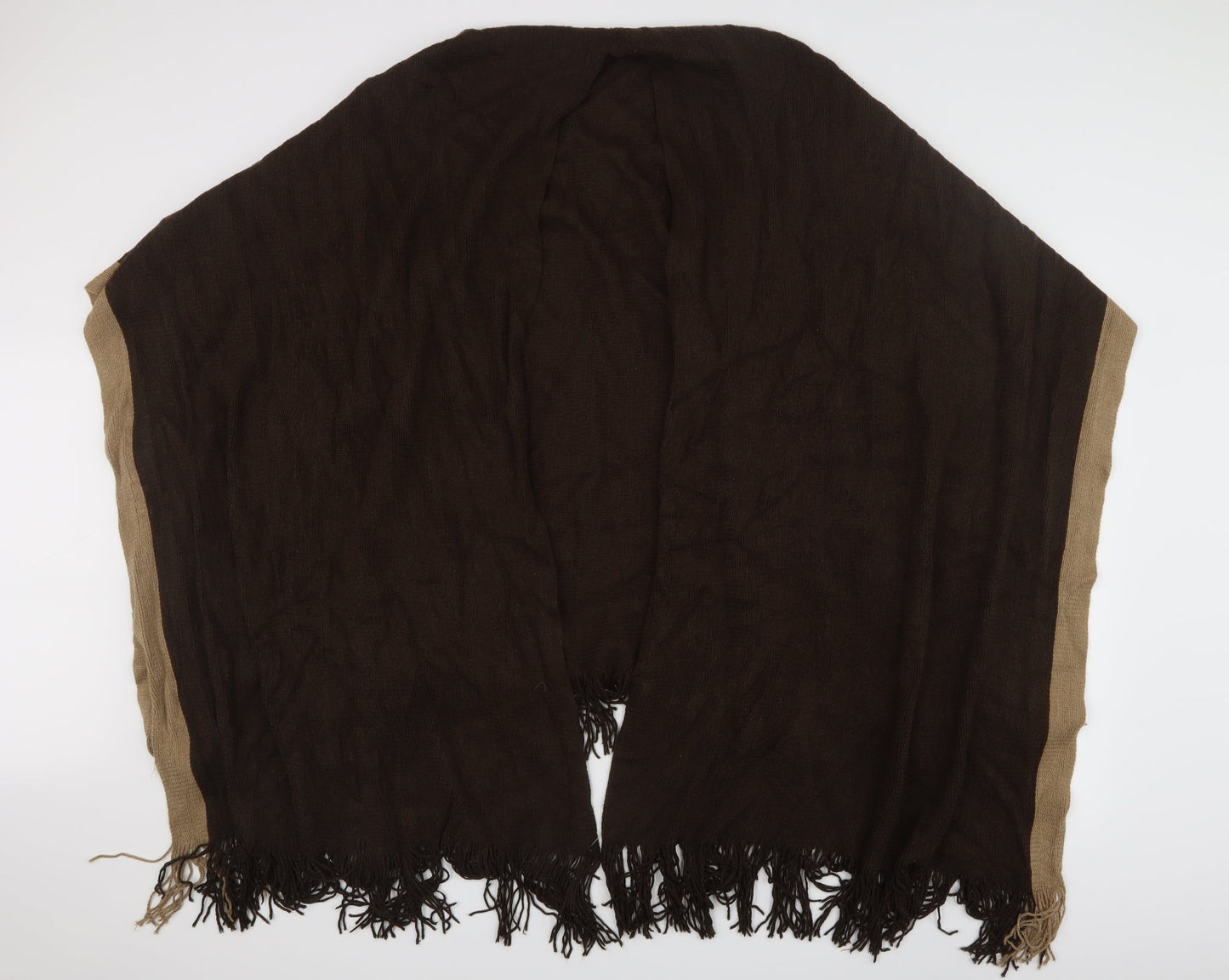 Preworn Womens Brown   Cape Jumper One Size