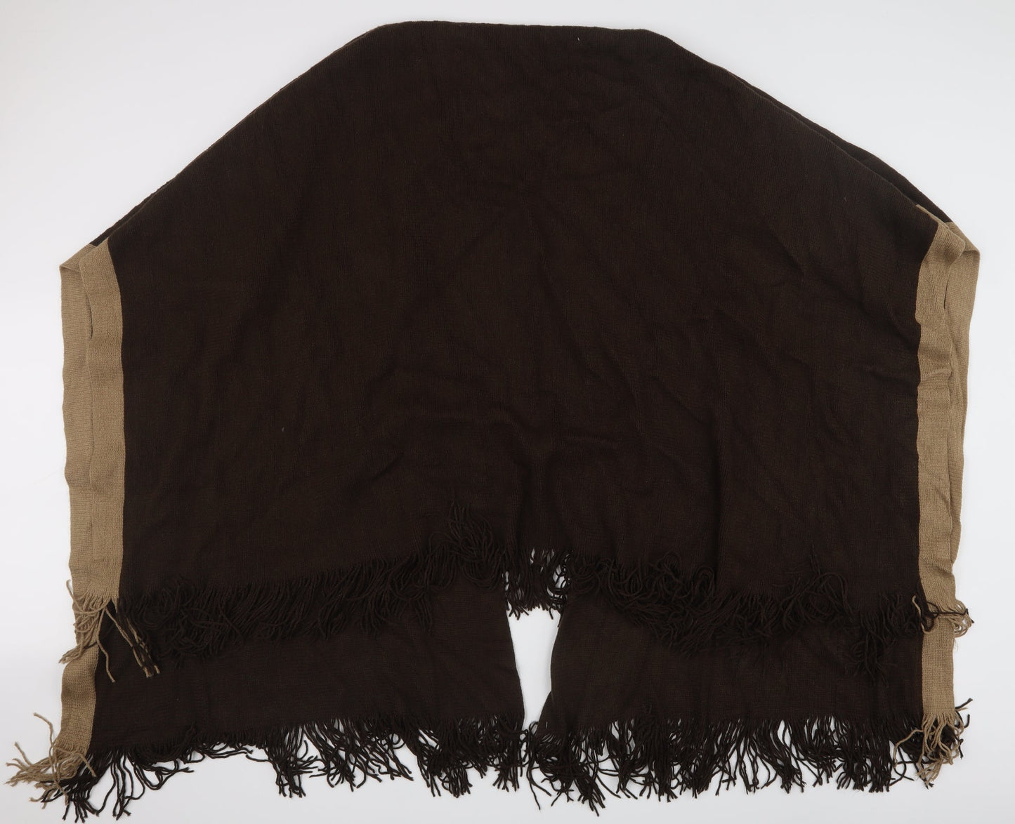 Preworn Womens Brown   Cape Jumper One Size