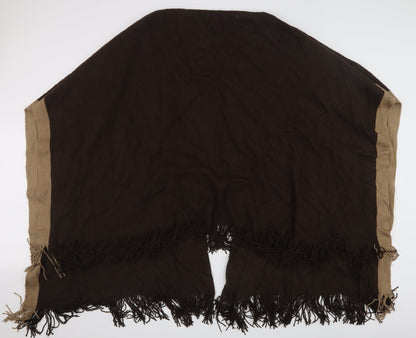 Preworn Womens Brown   Cape Jumper One Size