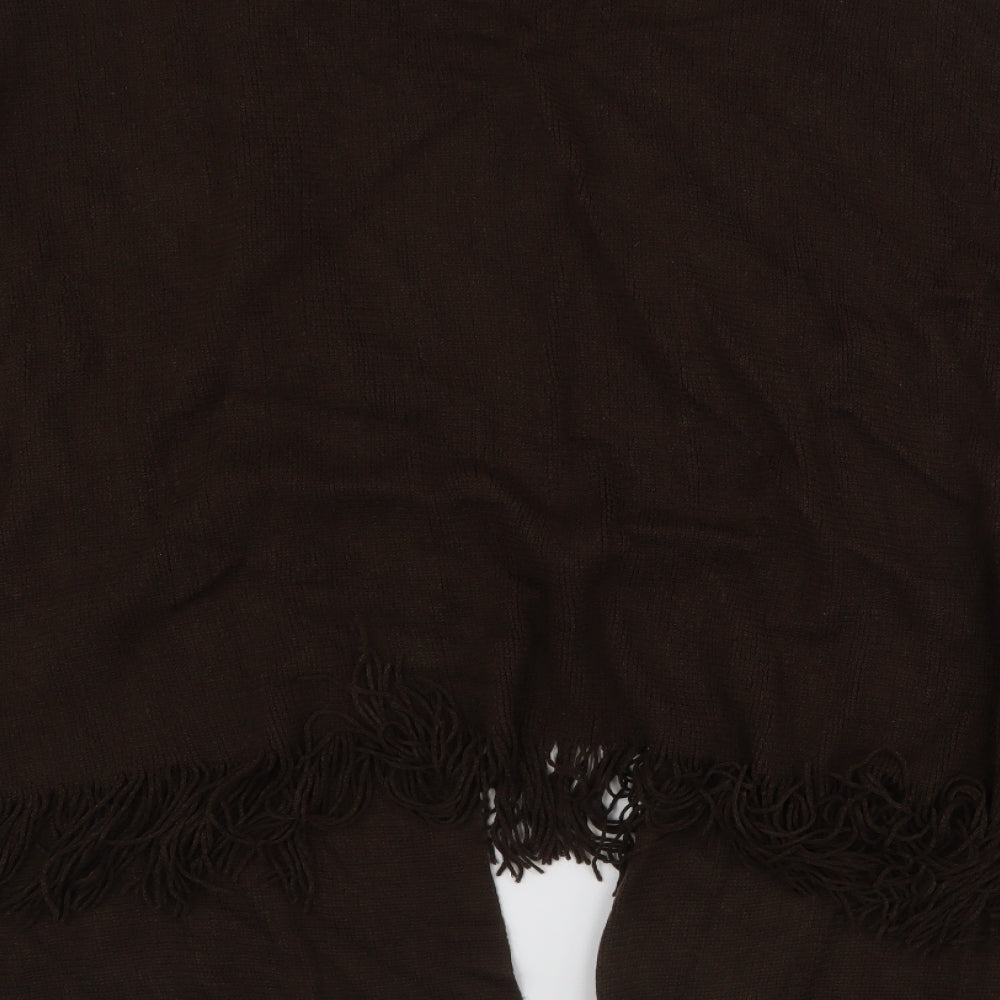 Preworn Womens Brown   Cape Jumper One Size