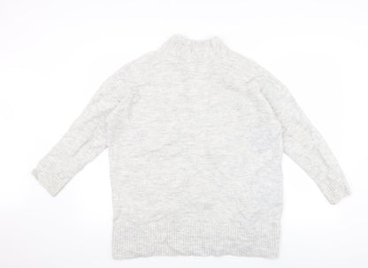 Primark Womens Grey  Knit Cardigan Jumper Size S