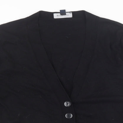 Gordon Smith Womens Black   Cardigan Jumper Size M