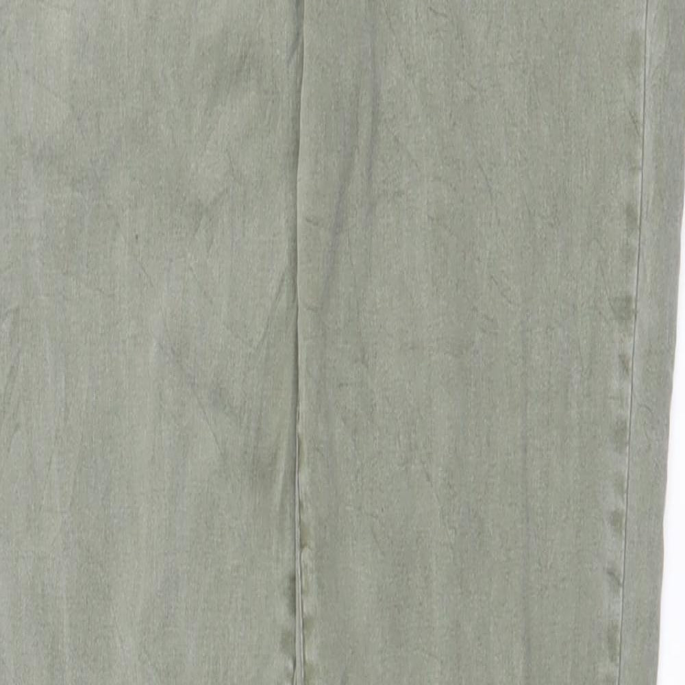 Perfect Jeans Womens Green  Denim Skinny Jeans Size 26 L27 in