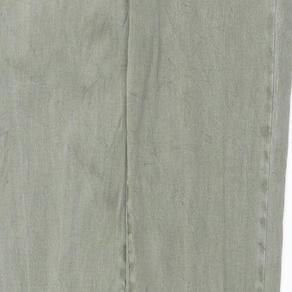 Perfect Jeans Womens Green  Denim Skinny Jeans Size 26 L27 in