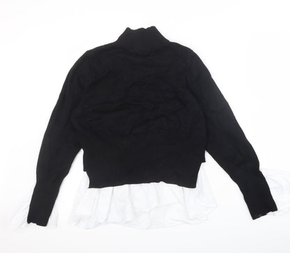 New Look Womens Black   Pullover Jumper Size S