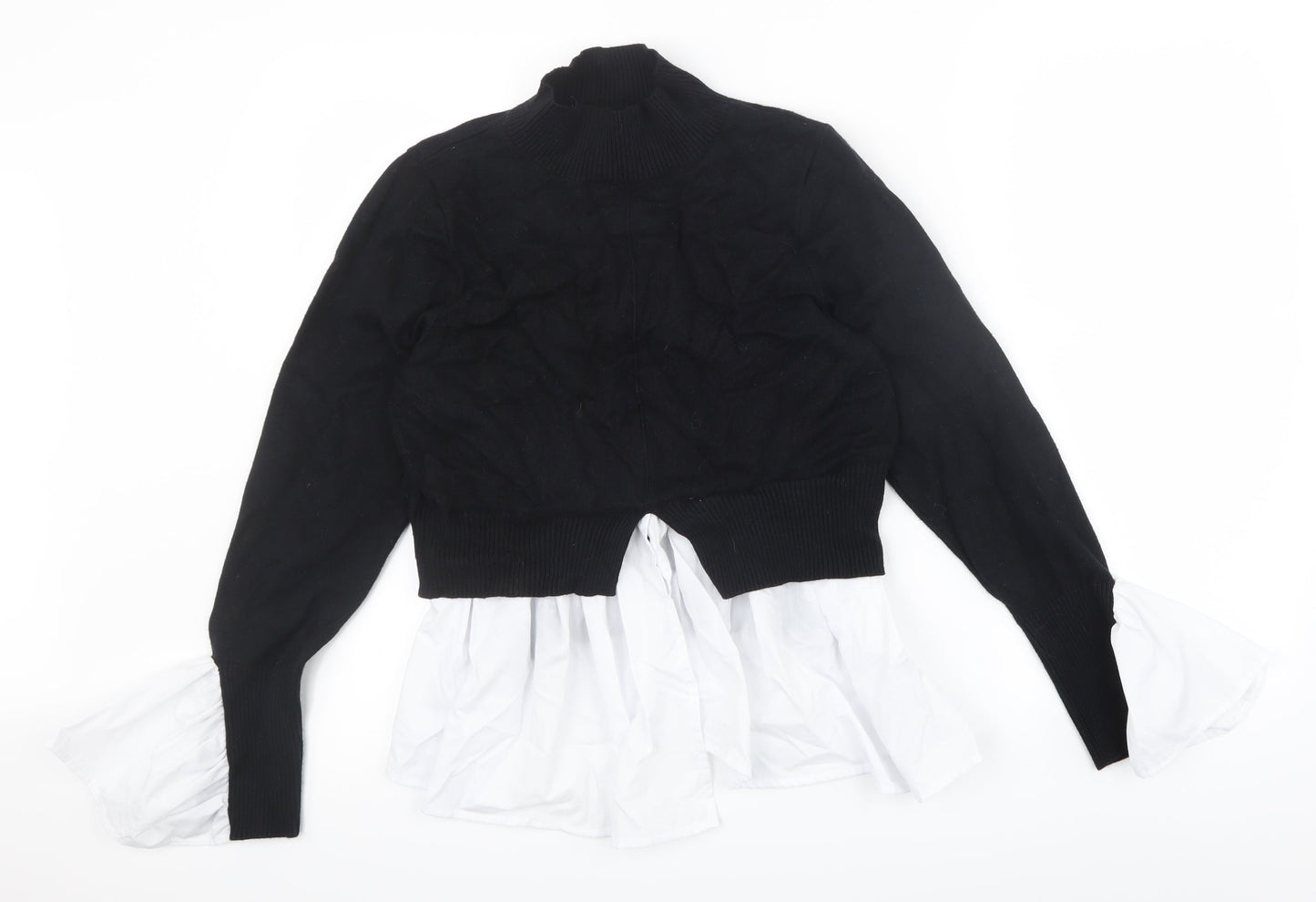 New Look Womens Black   Pullover Jumper Size S