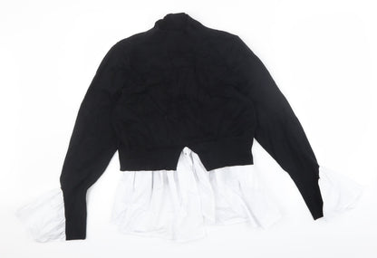 New Look Womens Black   Pullover Jumper Size S